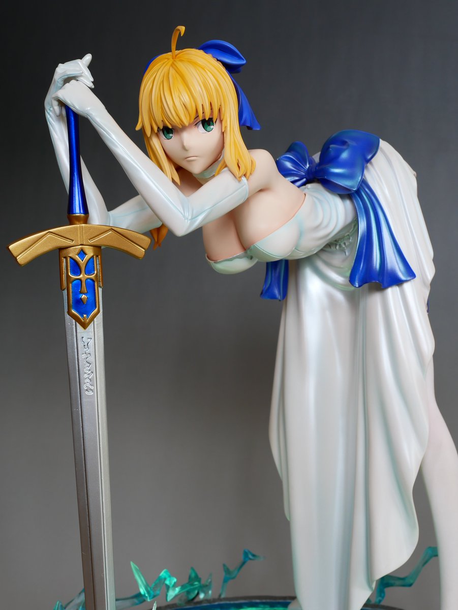 レビュー】 Hobby House Studio Saber Fate 1/4 H48.5cm 300pcs