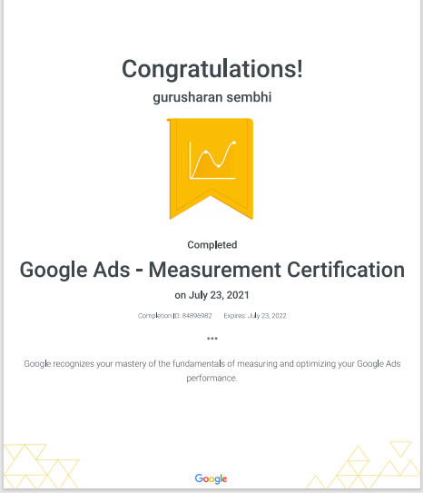 gurusharansembh's tweet photo. 🥳🥳 Again Got new skills added to my List. #Google #googleads #googleadwords #adwords #certification #skills #PPC #advertising #DigitalMarketing #digitalsharan @GoogleAds https://t.co/4l3m487zxV