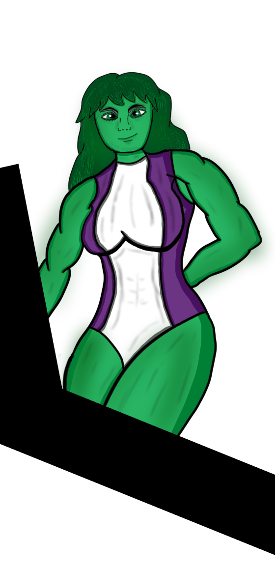 NicoART_15's tweet photo. Aún probando algunas cosas, creo que voy bien hasta el momento xd.

#SheHulk #Marvel #NSFW #DRAW https://t.co/g1h3BGDLfv