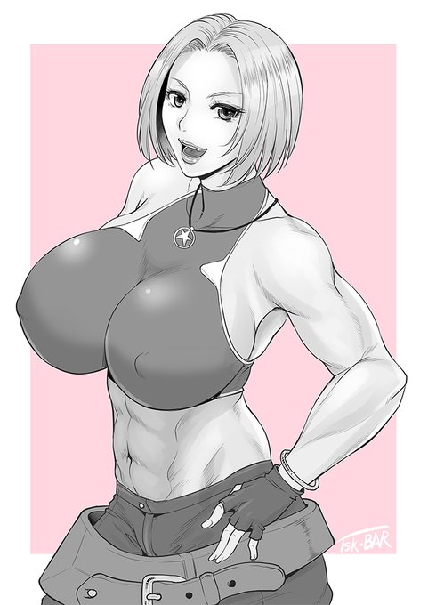 ちょっとラクガキ、ブルーマリーて華やかな見た目なのにサブミッションや投げ技のような地味な技ばかりなの質実剛健な感じでカッコいいよね、締め上げて欲しいね、色々。 