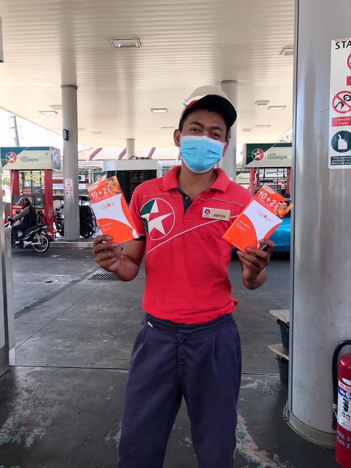 ninobautista's tweet photo. And ofcourse we extended extra help to our hardworking kababayans who needs extra immunity! #AldenRichards #AldenForCosmoCee #Cosmocee https://t.co/terjYi0JSP