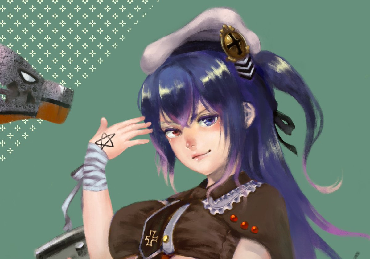 llmnbllpnzll's tweet photo. ごめんなさい強欲なので上げ直します🙏🙏💦💦💦
#アズールレーン
#アズレン
#Z36
#イラスト好きさんと繋がりたい
#私の絵柄が性癖に刺さる人に届いて欲しい
ゼクちゃん!フュンちゃんと対になるよう描いた!絵柄変わりすぎて対になるも何も無いよね
下乳よろしく🤟 https://t.co/dJ7YlLPPqZ
