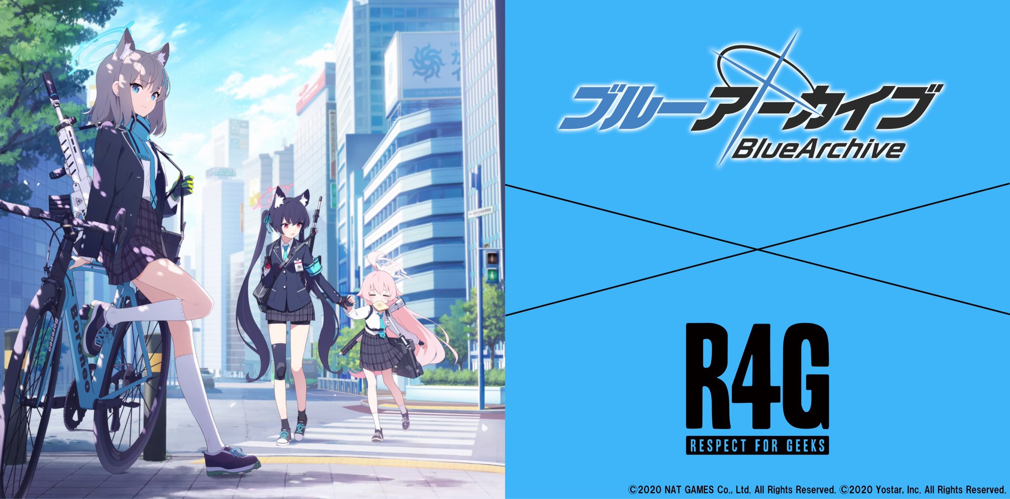 完売品 ブルーアーカイブ アル R4G ロング Tシャツ Mサイズの