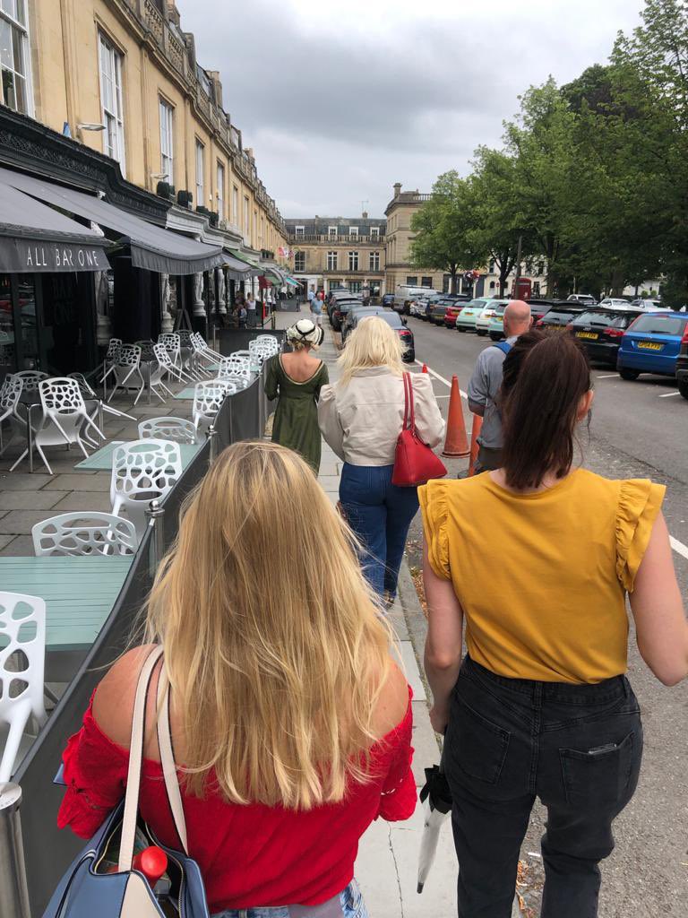 cheltprom's tweet photo. A great #takingthewaters tour this morning! Tickets still available throughout summer. Book here: https://t.co/FmJHq7muM4 #Cheltenham #history #tours #summertours @LesleySainty https://t.co/EoA3u8eZZI