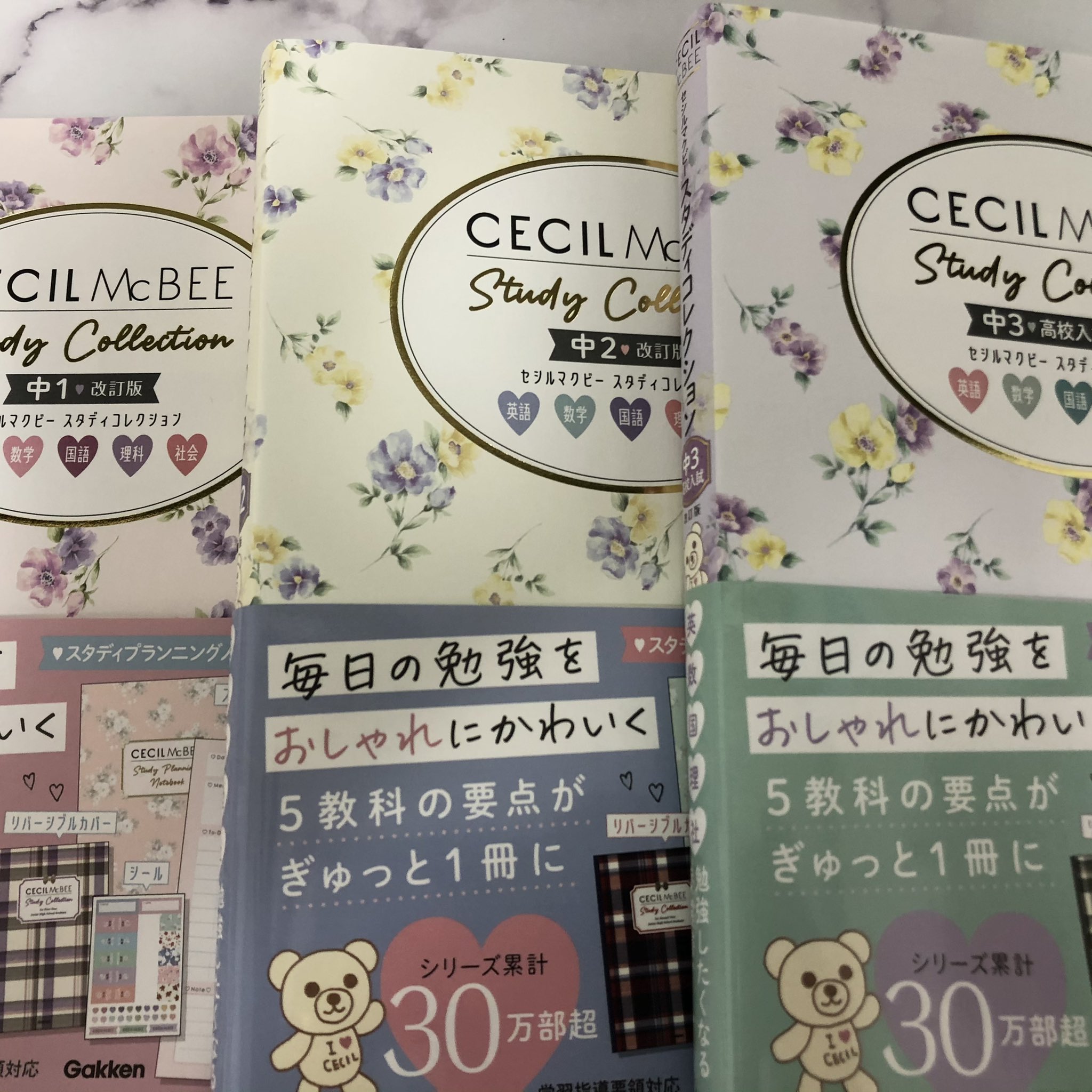 さがらみゆ お仕事ご報告 学研プラス様の セシルマクビー スタディコレクション 改訂版 中1 中3の国語の イラストを描かせていただきました わかりやすくてどの教科もイラストもいっぱいで可愛い ぜひぜひお手に取ってみてくださいね