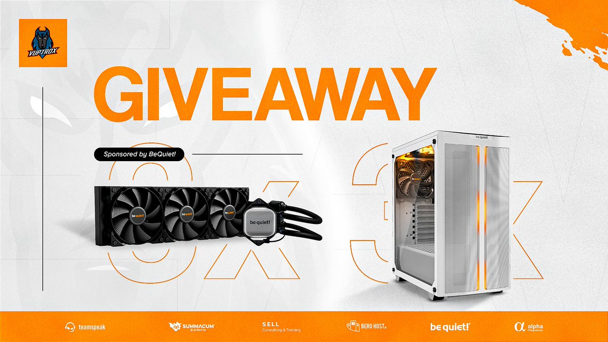 🔹ɢɪᴠᴇᴀᴡᴀʏ🔹

How to enter:
- Follow @Vuptrox  
- ❤️&amp; 🔁 this Tweet
- @ 2 Friends

Verlost werden:
3x Pure Base 500DX White
3x Pure Loop 360mm

Auflösung erfolgt im 48h-Stream Mitte / Ende August.
Teilnahmebedingungen: 🇩🇪/🇦🇹/🇨🇭

#VPXFAM #Giveaway