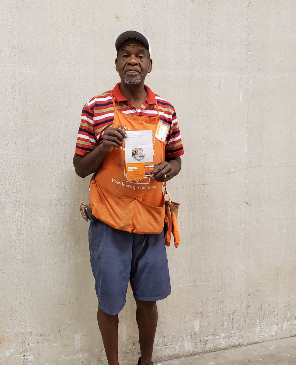 My main man Donald is consistent as they come and is part of the foundation of our d28 team...nice job on that silver badge sir!@Homedepot0157 <a href="/THD0157/">McDonough Home Depot</a> <a href="/ManuelYumarcus/">Yumarcus Manuel</a>