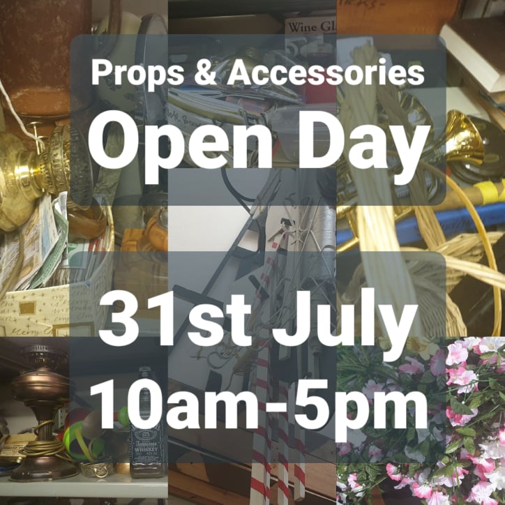 StarmakerUK's tweet photo. Open day to sell our props and accessories.  Also have availability for 4 appointments to view the costumes. . Starmaker Unit B Brookside Business Centre Swallowfield 
RG7 1TH #sale #musicals #performingarts #shows #theatre #Covid #schools #drama #Dance #music #showmustgoon https://t.co/sycfxgwIwO