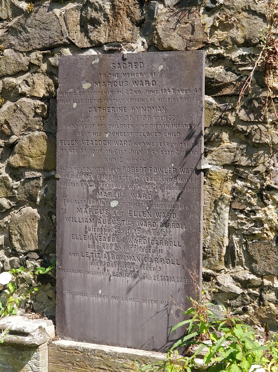 FuscoTV's tweet photo. Another day of fascinating #heritage #BelfastHistoryProject visit to Clifton at cemetery. Publishers of Newsletter and the Whig. https://t.co/TO3saemwG6