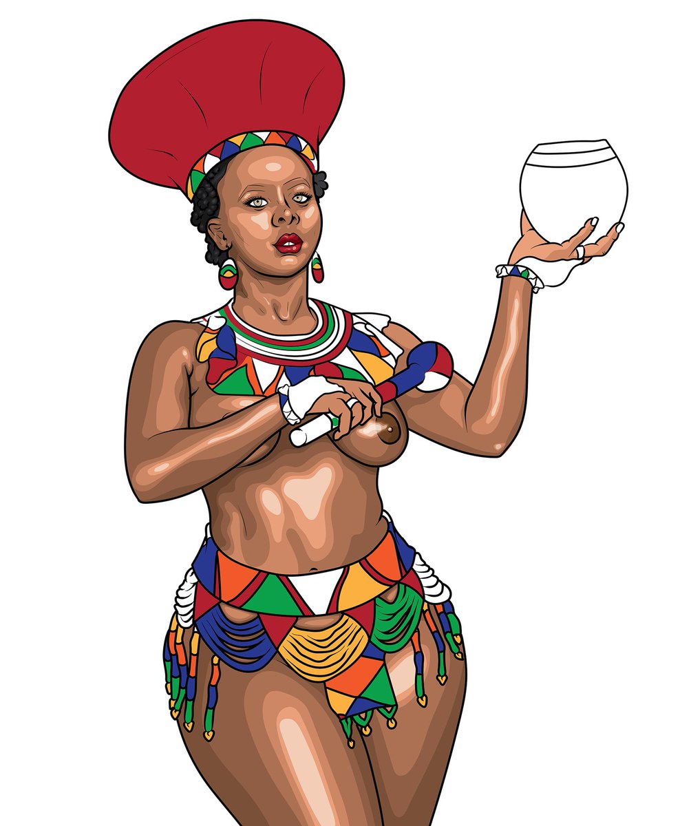 eazy_sithole's tweet photo. I draw EVERYTHING in my artworks. Ain't no photoshop deep-etching gaussian blur BS here! https://t.co/U33cvQCQ1W