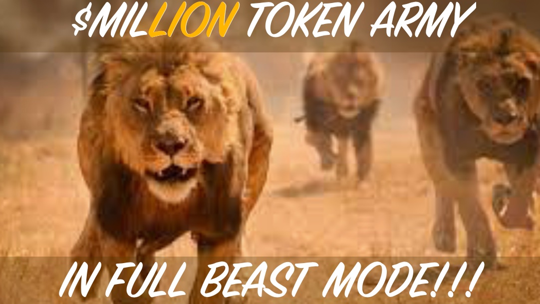 TheTokenQueen's tweet photo. π₯π₯#MillionTokenπ₯π₯ is only 3 wks old and already trading at $60!!!
With just 1,000,000 fixed supply ... can't wait to see what happens to the price when the #MillionArmy switch to #FullBeastMode πππ
#MillionArmy $MM #JoinThePride #Techlead #token #cryptocurrency #BTC 2.0 https://t.co/JdyBzmTlWi