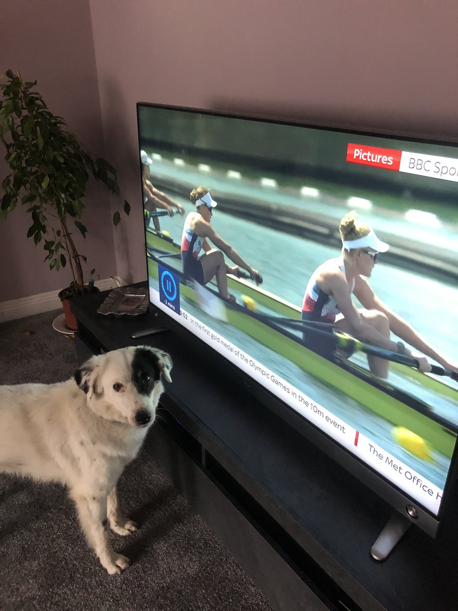 catching up  #olympics2021 excited to hear <a href="/Helenglovergb/">Helen Glover</a> &amp;Polly Swann have made the semi finals
Fleur &amp; I are super fans of lovely Helen who hosts the @AnimalHeroAward 
If ever you want motivation watch the bbc documentary of “mother of all comebacks” such an inspirational lady