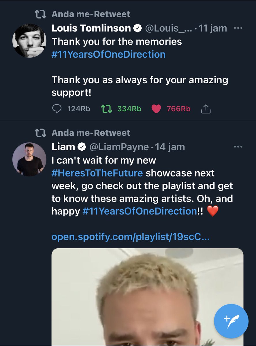 bcdefghoran's tweet photo. baru buka twt ternyata liam sma louis udah ngucapinn 

THANK YOU LOUIS
THANK YOU LIAM

#11YearsOfOneDirection 
#11YearsOf1D 
#18MonthsMyAss 
#HeresToTheFuture https://t.co/os0yHgKZW3