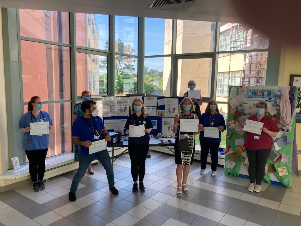 #NaasGeneralHospital awareness day for staff regarding service user feedback management and promoting ‘Hello my name is...’ <a href="/Quality/">corE</a>&amp;Patient Experience Team, <a href="/SLT/">Sami</a> Dept NGH @DMHospitalGroup <a href="/murphy2_anne/">Anne.murphy2@hse.ie</a>