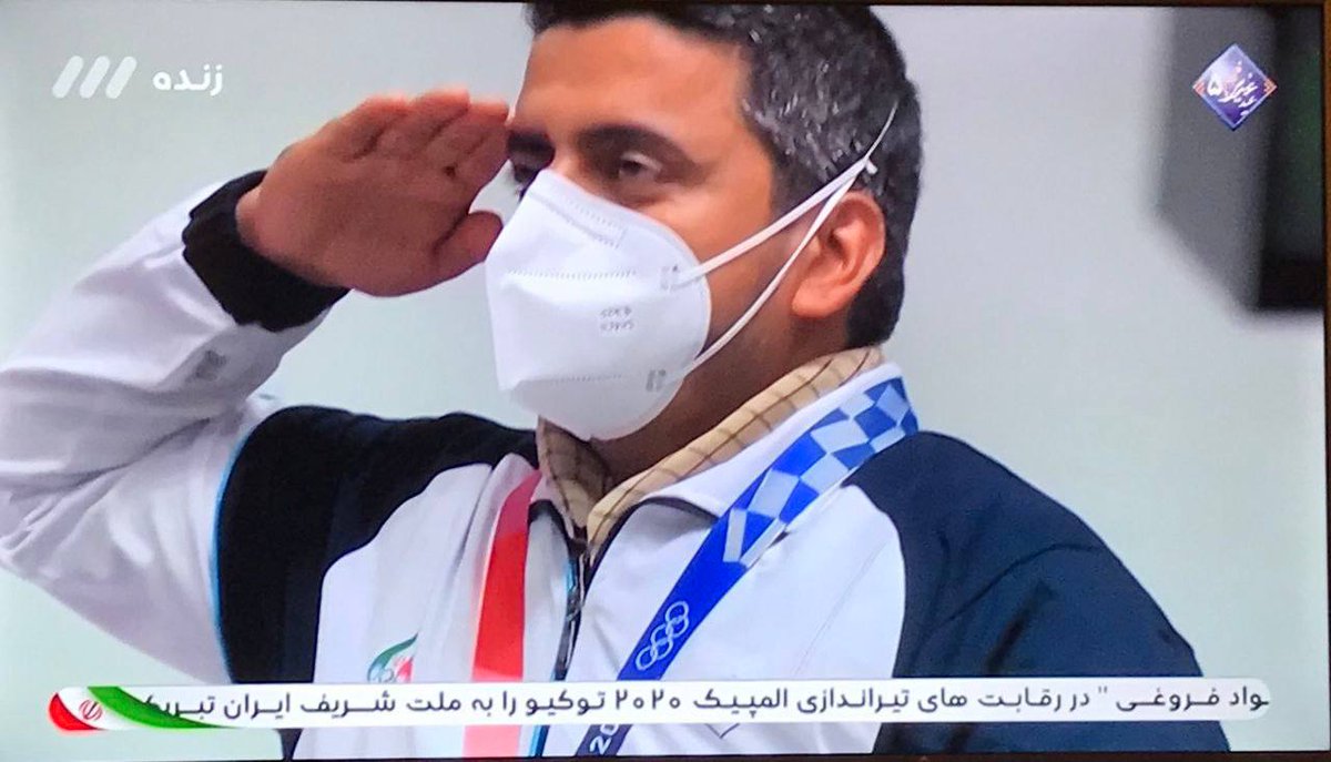 mb_ghalibaf's tweet photo. کسب مدال طلا در رشته تیراندازی برای اولین بار در تاریخ حضور ایران درمسابقات المپیک وشکستن رکورد این مسابقات، مسرت‌بخش و شادی‌آفرین بود.

این موفقیت را به ورزشکار قهرمان، پرتلاش وتاریخ‌ساز جناب آقای #جواد_فروغی،مربیان واعضای محترم خانوادۀ ایشان وتمام مردم عزیز ایران تبریک می‌گویم. https://t.co/s8V8SjVTE5