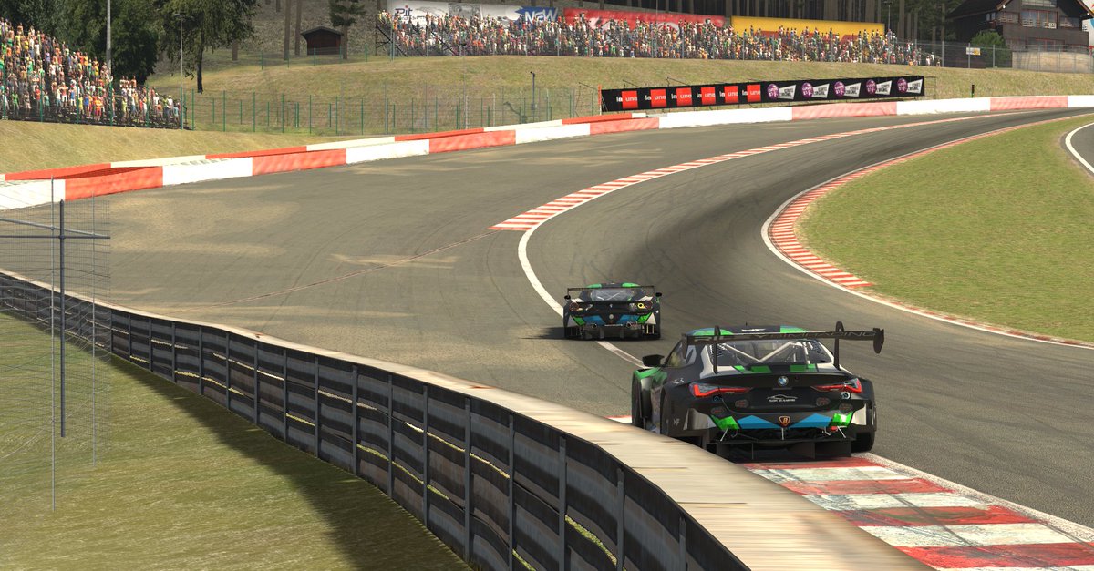 RiLeySimRacing's tweet photo. + 24h-Spa +

# BMW M4 GT3
Patrick Richter🇩🇪
Andreas Leykamm🇩🇪
Dominik Pusch🇦🇹
Philipp Klinger🇩🇪

# Ferrari 488 GT3
Andreas Allmannsberger🇩🇪
Sören Kolodziej 🇩🇪
Frédéric Schwarz🇱🇺
Julian Salewski🇩🇪

# Lambo GT3
Marco Siekmann🇩🇪
Stephan Hirt🇩🇪
Timon Willms🇩🇪
Marc Winkler🇩🇪 https://t.co/svmAq9rwb3