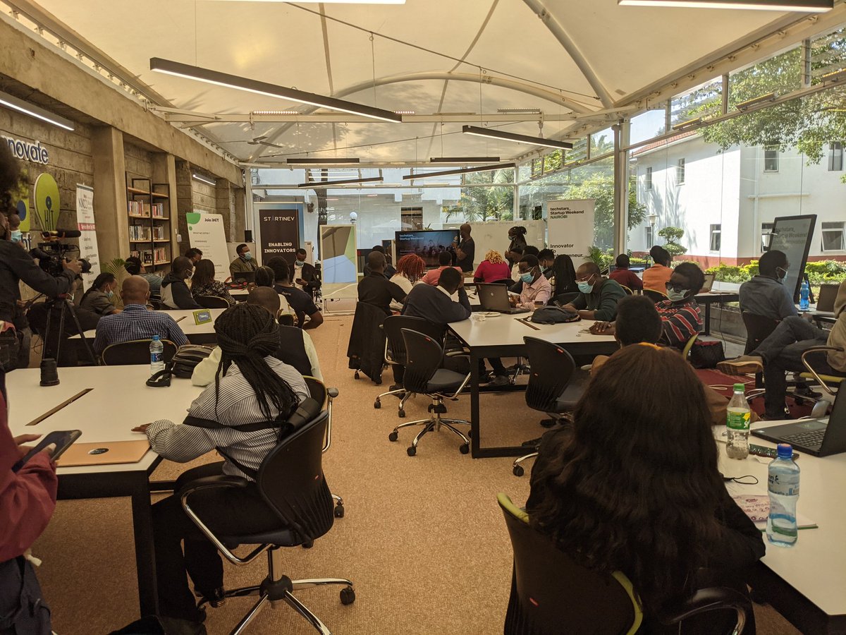 Excited to be at Startup Weekend in Nairobi! @techstarsN  #StartupWeekendNairobi #SocialInnovationNairobi