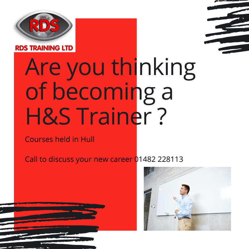 Want to become a Health &amp; Safety Instructor?
RDS Training in Hull offers Courses
Interested find out more here rdstraining.co.uk/health-and-saf…