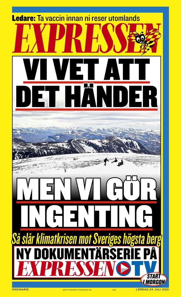 Dagens löpsedel <a href="/Expressen/">Expressen</a>