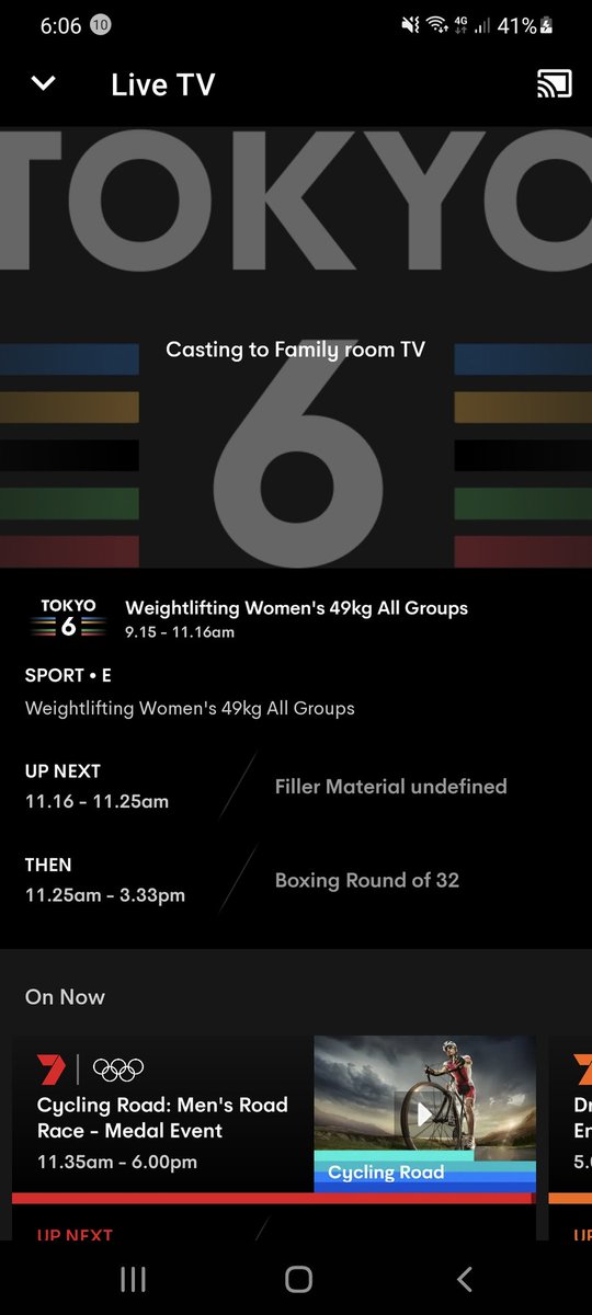 CoreyAllinson's tweet image. Got the alarm set for 11.16, sounds awesome #7Olympics #7plusapp