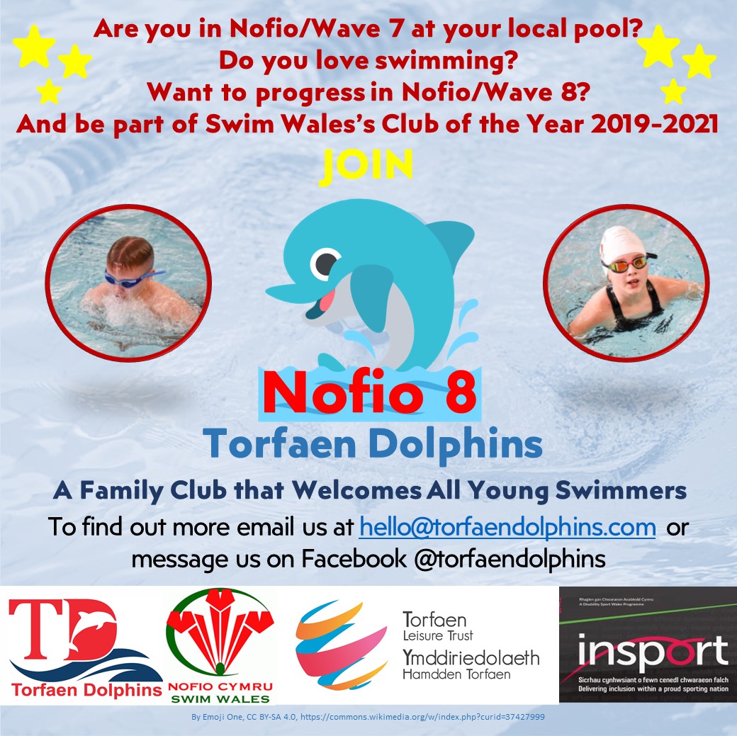 Have you been swimming in Nofio 7 lessons? Thinking of moving upto Nofio 8? Look no further. Drop us a message. 🏊‍♀️🏊‍♂️🐬🐬 <a href="/PenygarnPrimary/">Penygarn Primary</a> <a href="/Griff_Primary/">Griffithstown School</a> <a href="/NewInnPrimary/">New Inn Primary</a> <a href="/LlanyPrimary/">Llanyrafon Primary</a> <a href="/croesyprimary/">Croesy Primary</a> @LlantarnamCP @HenllysCIW @PontnewyddSch <a href="/sheen_becky/">Becky sheen</a>