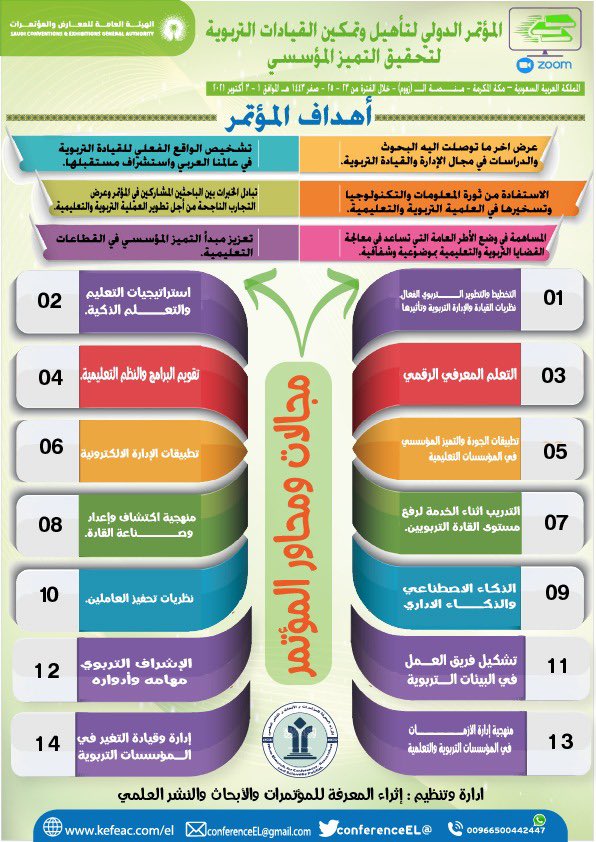 المؤتمر الثالث لتأهيل وتمكين القيادات التعليمية tweet media