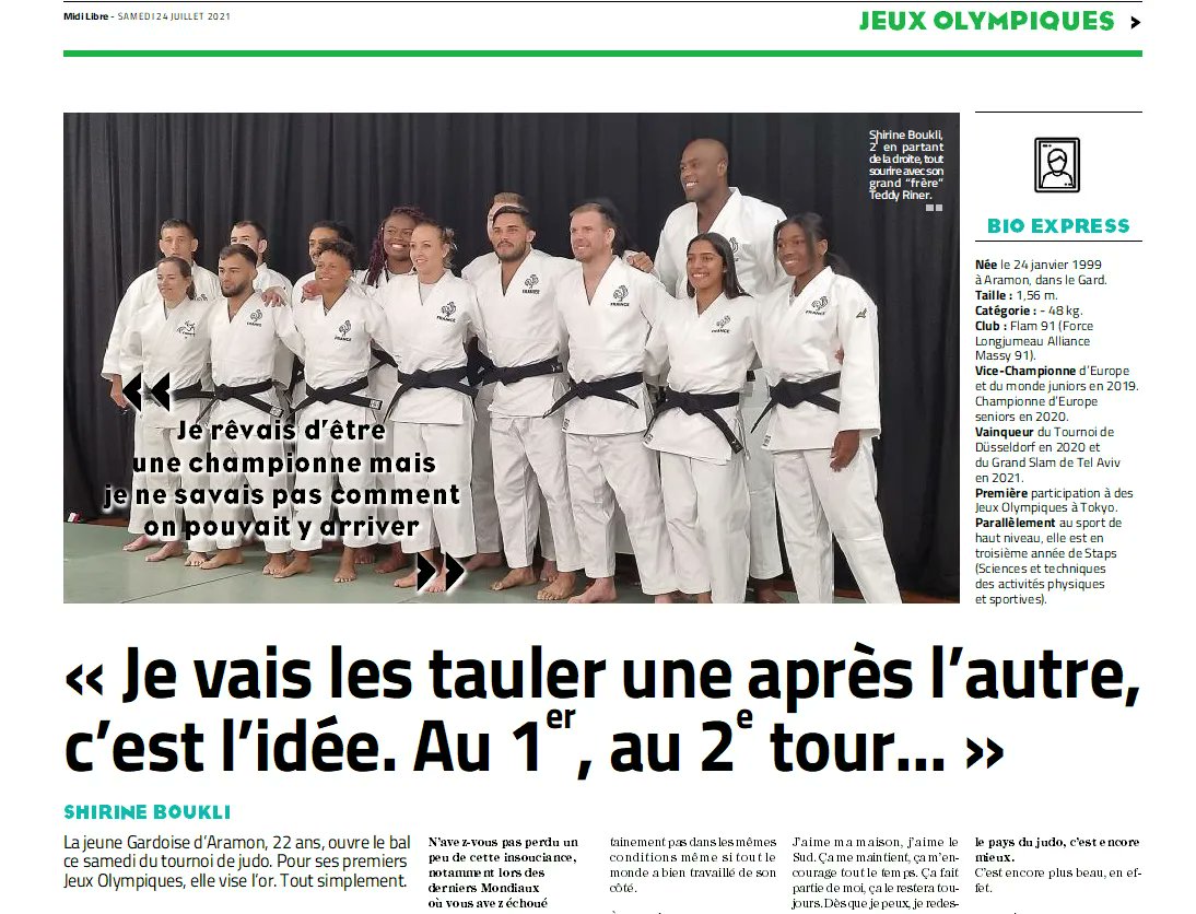 JUL84411727's tweet photo. @FFLose, tu te lèves et tu lis Midi Libre avec une interview savoureuse 😅 https://t.co/Wah20v4nG5