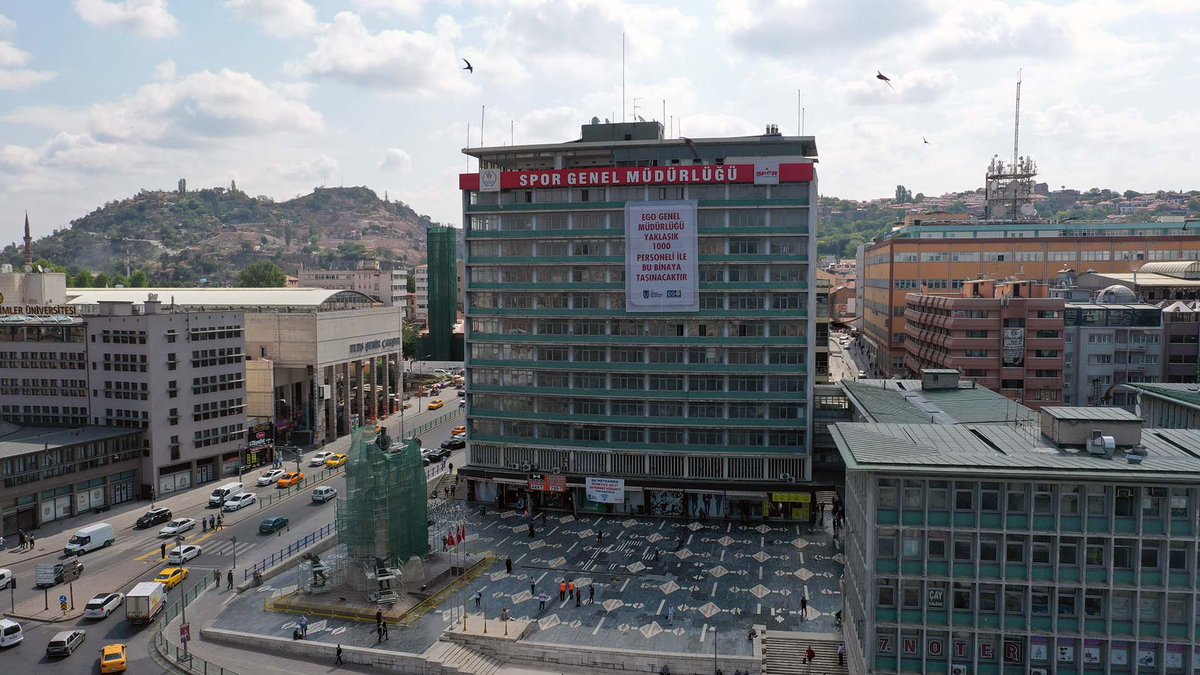 ankarayon's tweet photo. EGO Genel Müdürlüğü Ulus Meydanı’na taşınıyor https://t.co/h5dEuMy855 https://t.co/g0jOHgYW72