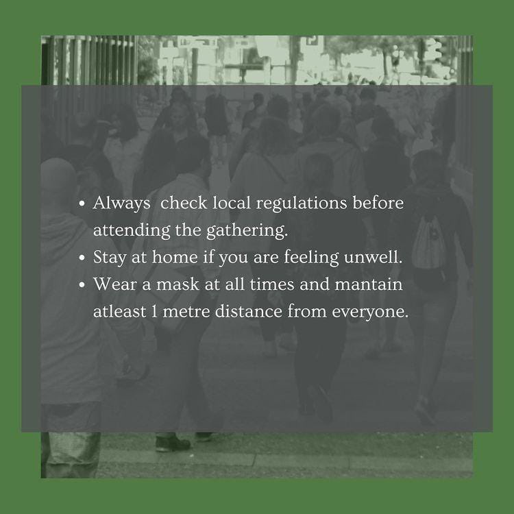 covidcareteens's tweet photo. #safety #checklist for people participating in #publicgatherings 

#covid19 #covidchennai #covid19help #WearAMask #stayhome #staysafe #letsgetnegative #IndiaFightsCorona #CoronaVirusUpdates #covidinformation #ThirdWave https://t.co/xp34tHWi7N