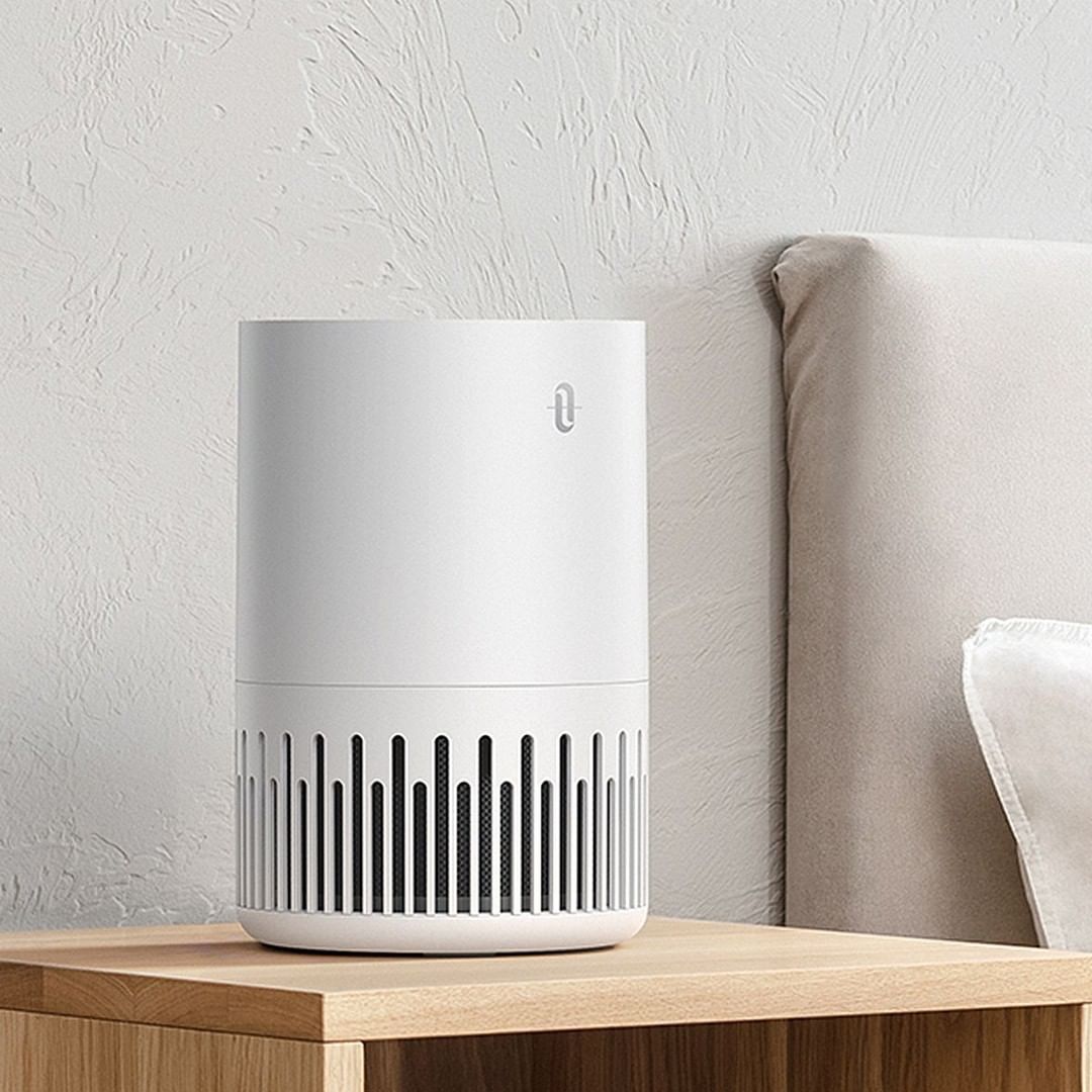 The TaoTronics Air Purifier features various modes, including sleep mode, so you can purify the air in the bedroom and breathe in the benefits, even when you're asleep 💤