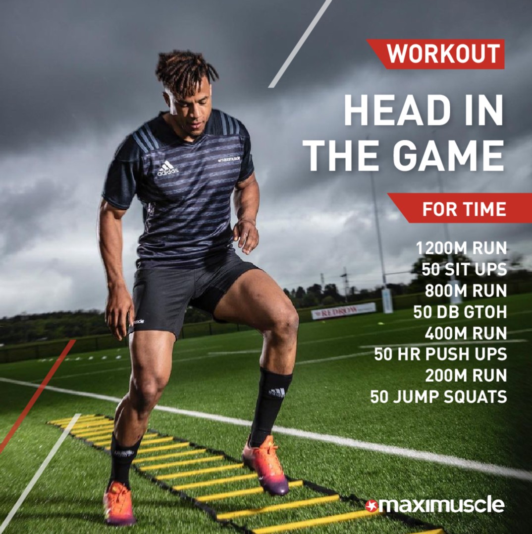 HEAD IN THE GAME 🏉🔥

Get ready for the Lions' first test match against South Africa with this Rugby-style training WOD 👇

#Maximuscle #WOD #WeekendWarrior #LionsTour #WorkoutoftheDay