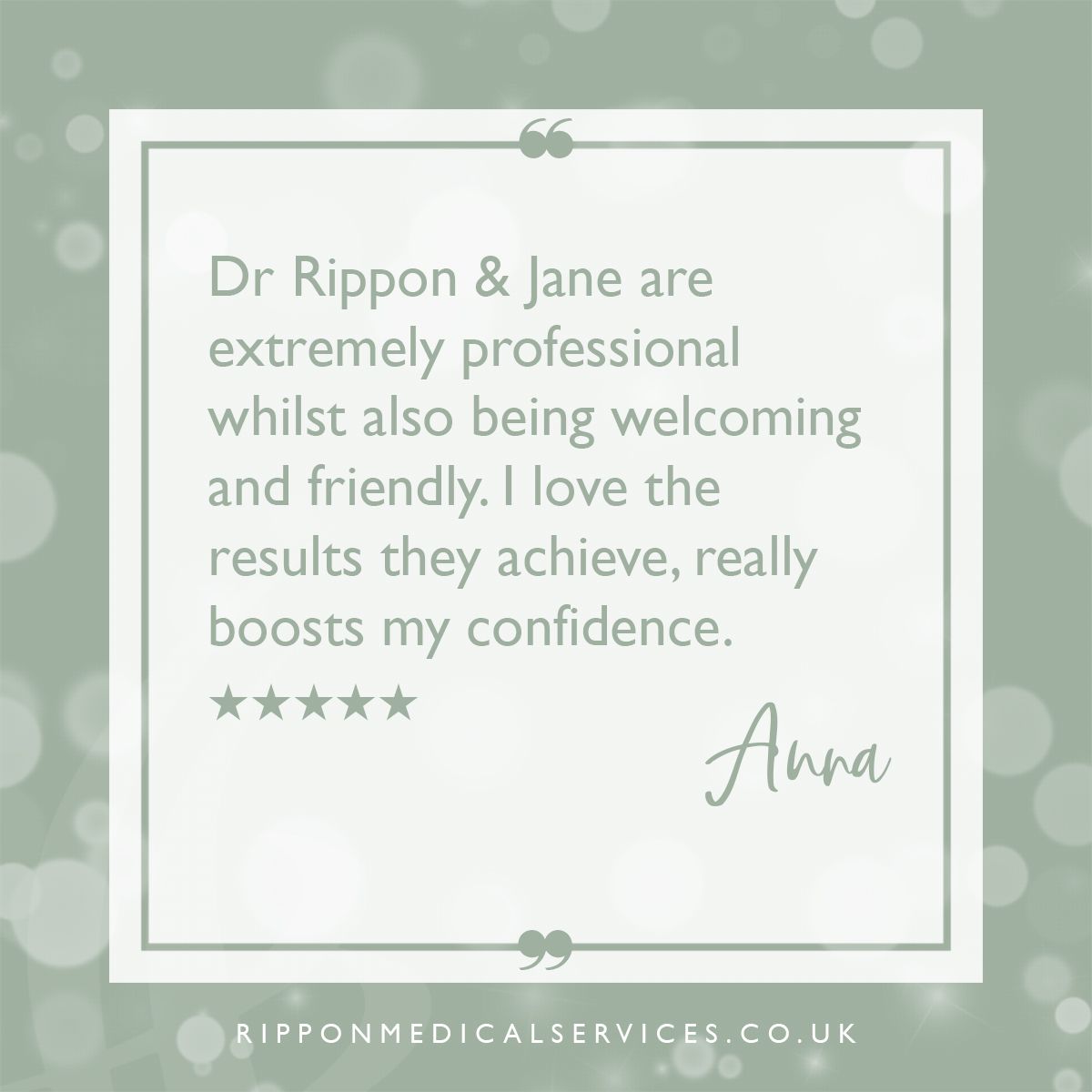 RipponMedical's tweet photo. Thanks so much for your kind review Anna, we are over the moon to hear that you were happy with your results! We hope to welcome you back soon! #ThankYou #PatientReview #KindWords #Beauty #Aesthetics #TheRipponEffect https://t.co/Synnk8sucW