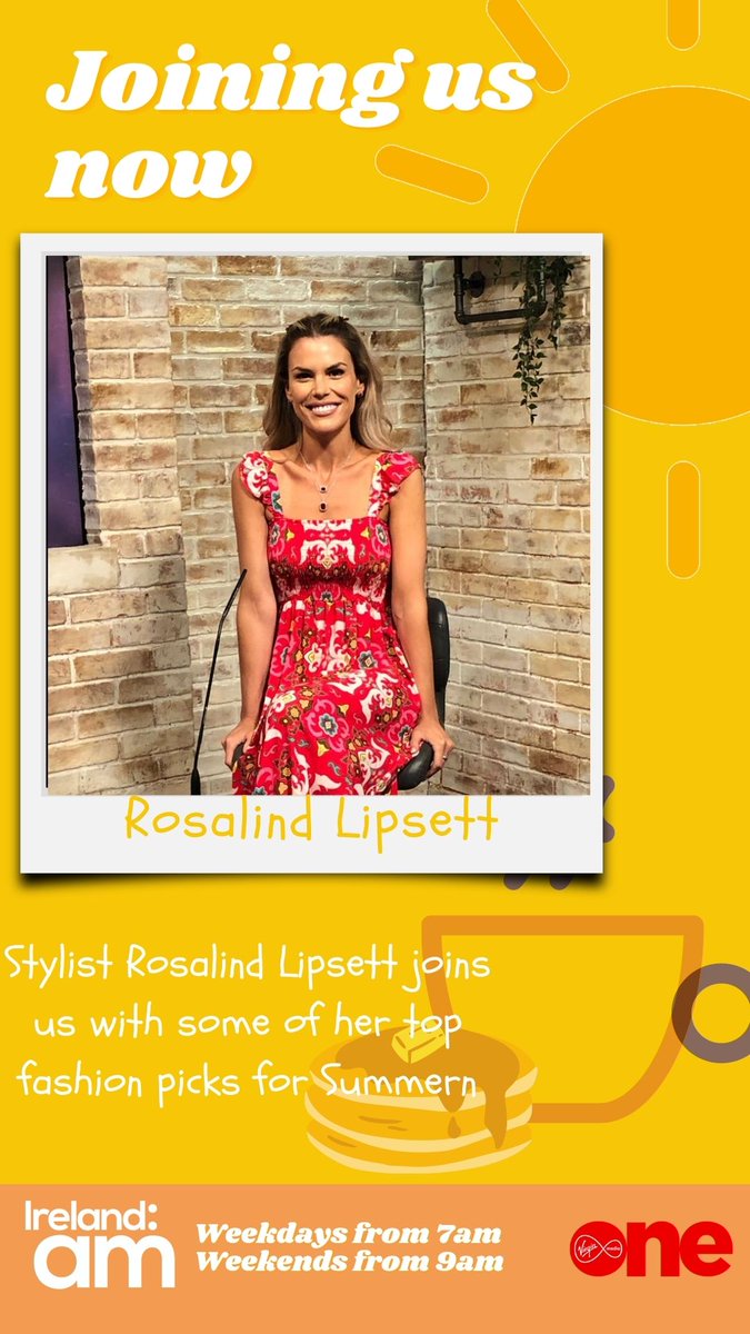 FASHION PART 1 

Full details on all of today's fashion can be found on our Facebook page
facebook.com/IrelandAMVMTV

#IrlAM #AMFashion
