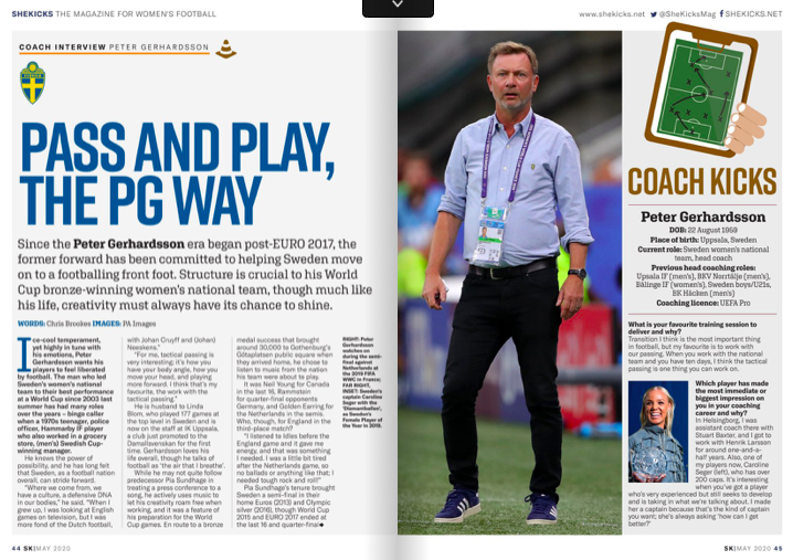 SheKickedJenON's tweet photo. #SWEvAUS at #Tokyo2020  is also the 'battle' of the Swedish coaches. 

DYK that both have been expertly interviewed by @chris_brookes  in @SheKicksMag's 'COACH KICKS' feature? 

PG in #SK60 &amp; TG in our brand-new issue #SK68. 
Order digital version here: https://t.co/43At4bOWbI https://t.co/V7Bdbqpzjf