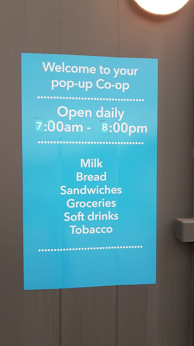 Our pop up shop is now open for the local community  at Upper Shoreham Coop whilst we refit the store. <a href="/emsibop/">Emma Bowtle</a> and the team look forward to seeing you. <a href="/coopuk/">Co-op</a> <a href="/Chiltern35/">Robert Edes (P)</a> #itswhatwedo #shoreham