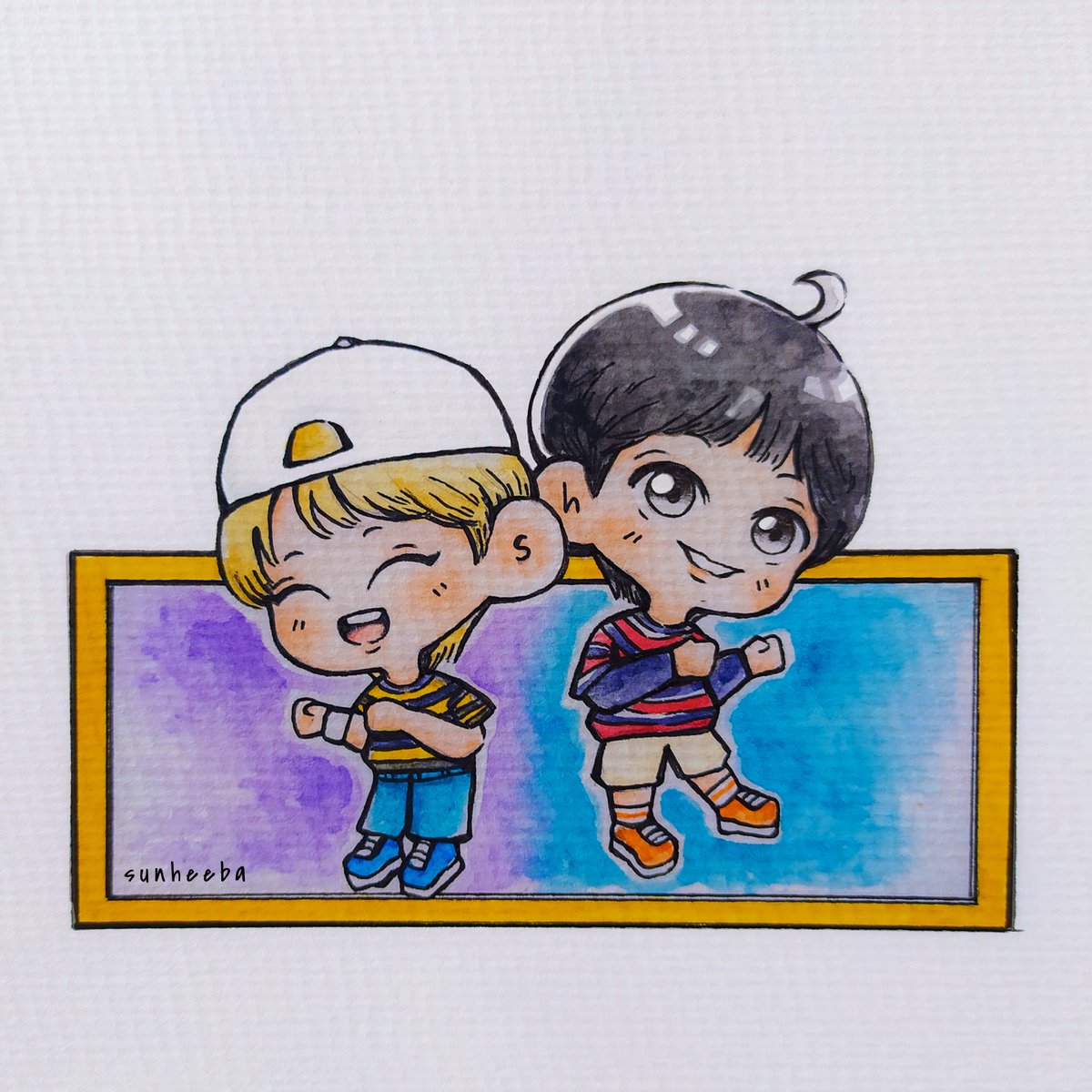 Sunheeba's tweet photo. 🦊🦌 @ENHYPEN_members
#SUNOO #HEESEUNG #ENHYPEN #ENHYPENfanart https://t.co/vIooTnXN9Y