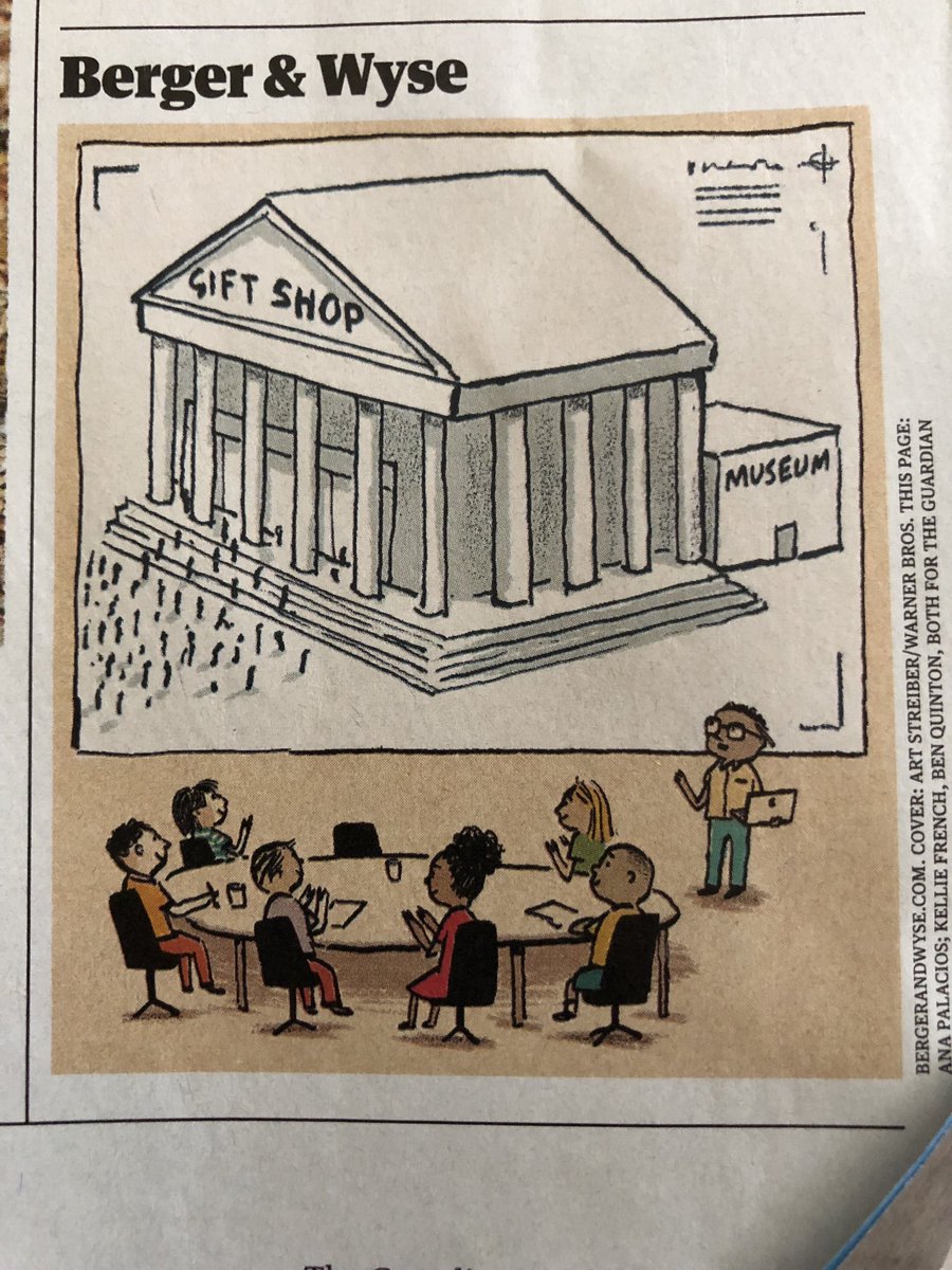 Perhaps there’s an important point here - we need to properly invest in our heritage - &amp; not rely on selling (what is sometimes) mere tat