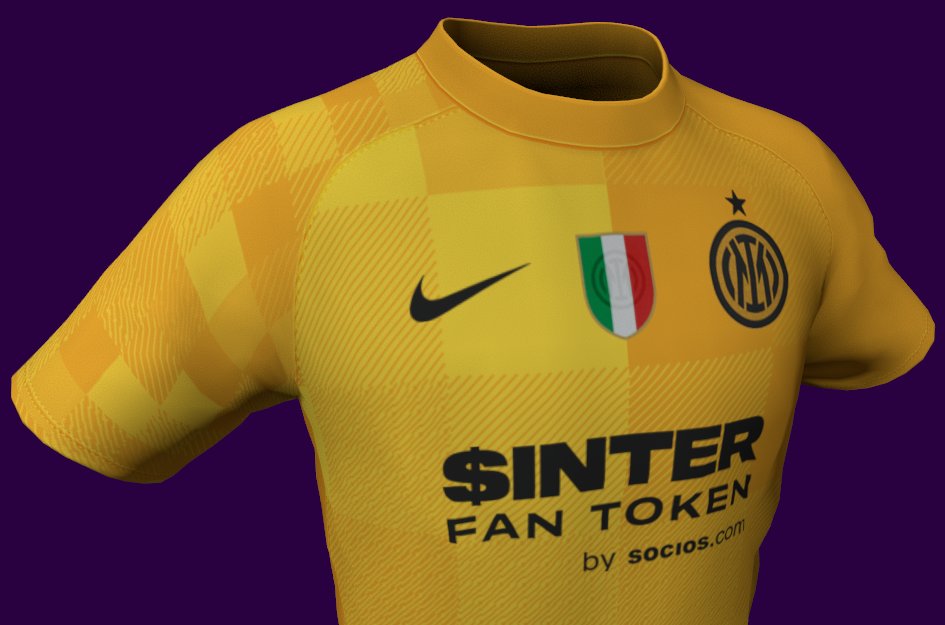 #Kit de portero del <a href="/Inter/">Inter ⭐⭐</a> ⚫️🔵 2021-22 para #PES2021 

💾⬇️kitsforwepes.com/kit/gk-inter-2…

#PES21 #Inter #IMInter <a href="/EditemosPES/">Editemos PES</a>