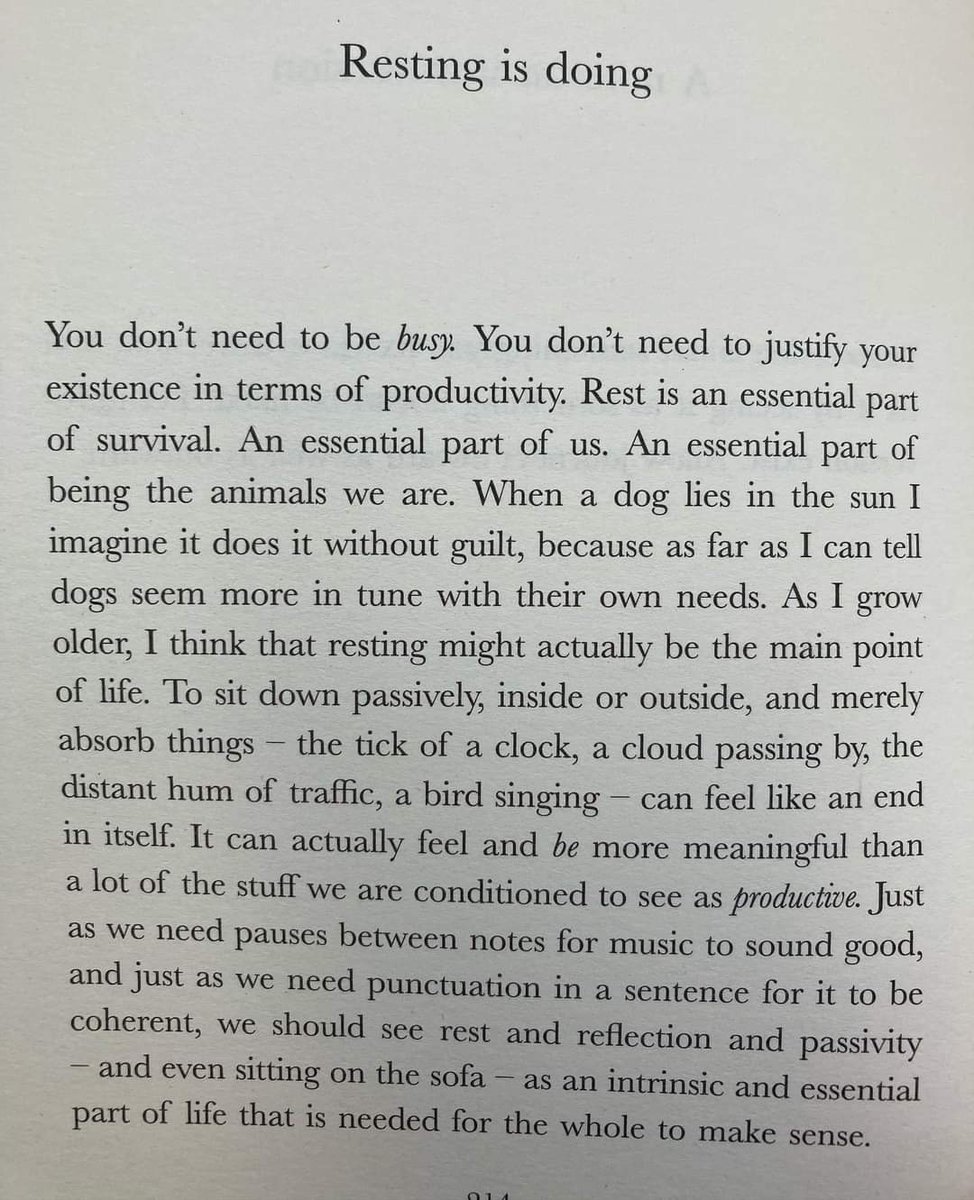 prettywancy's tweet photo. Give yourself permission to rest...its okay! #thecomfortbook #matthaig https://t.co/KAEMhFdf7z