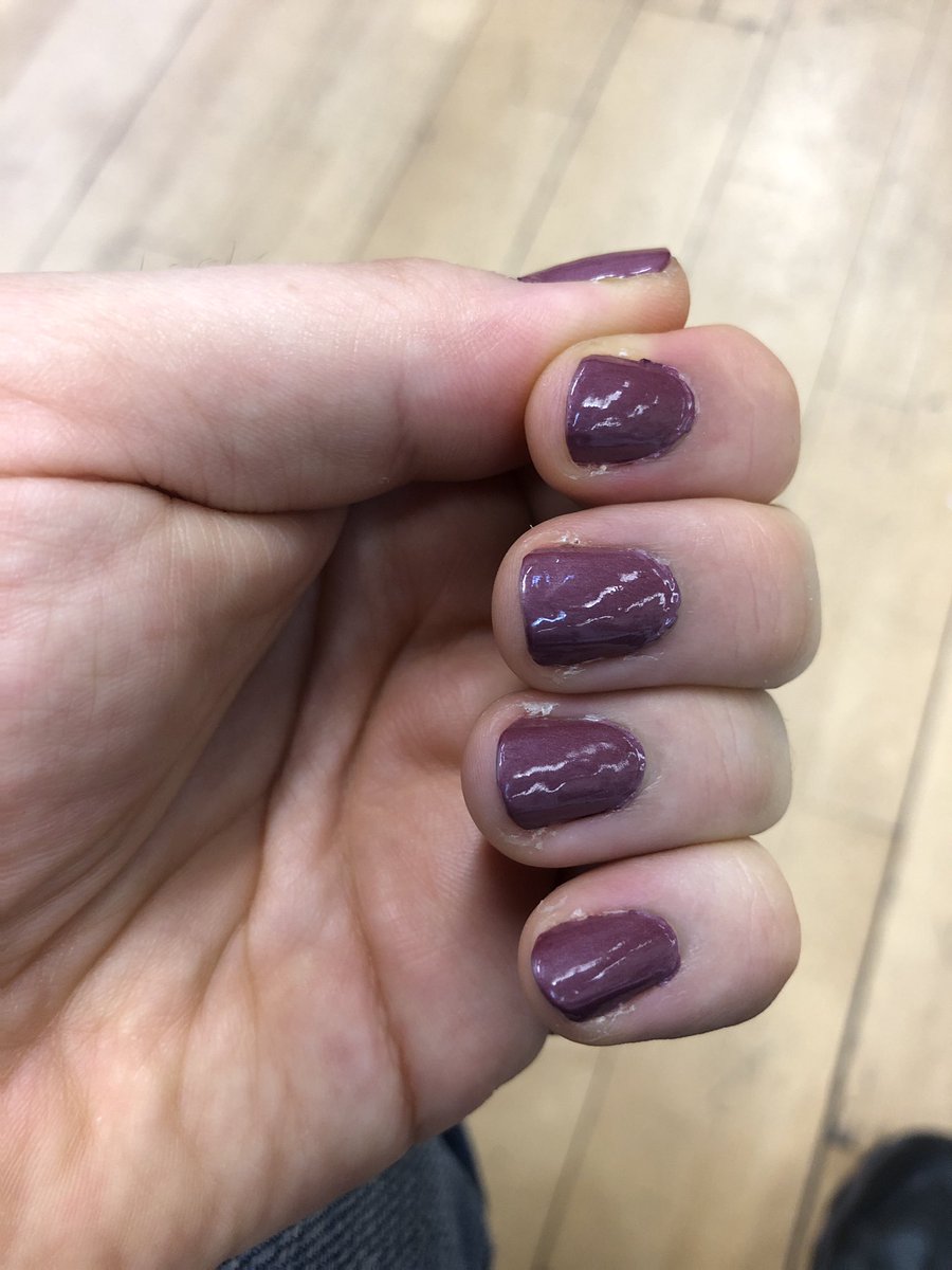 AmyFluidGoth's tweet image. Today’s nails are Modern Mauve by Barry M! I love a good purple, don’t you?
#nailpolish #BarryM