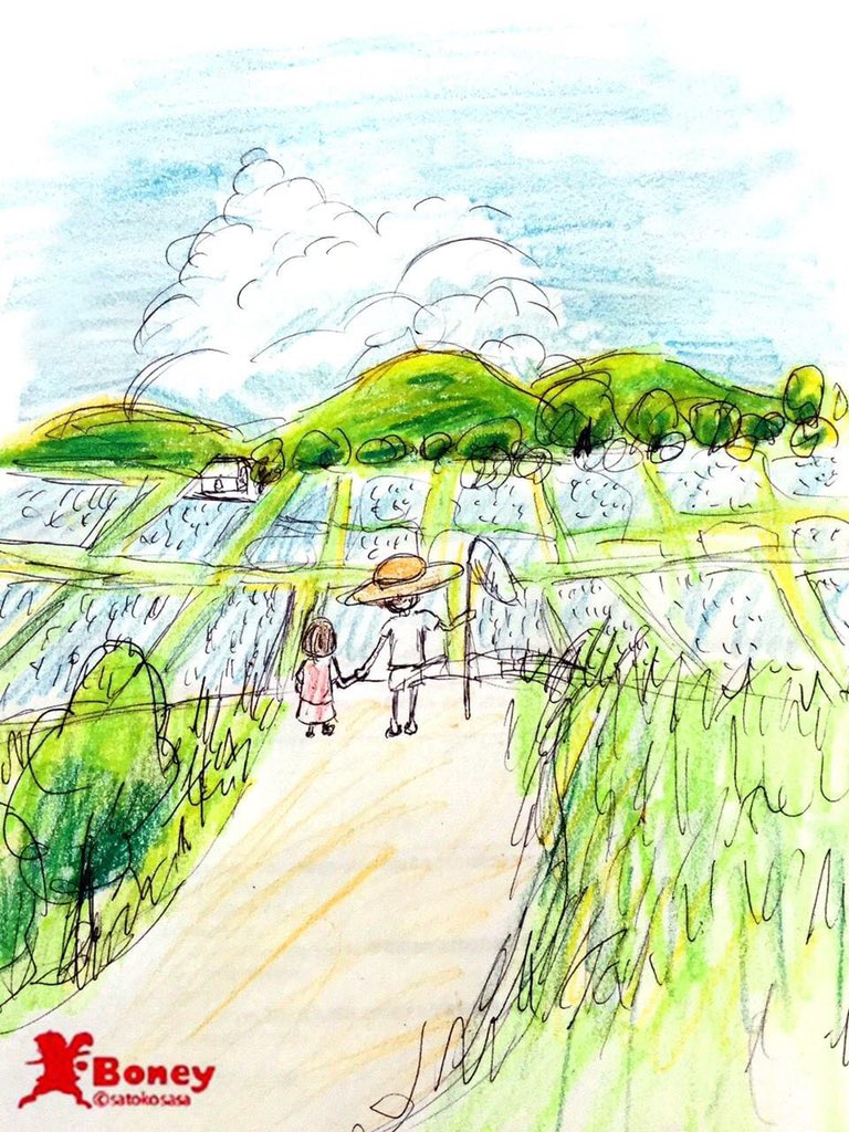 Twoucan 田園風景 の注目ツイート イラスト マンガ コスプレ モデル