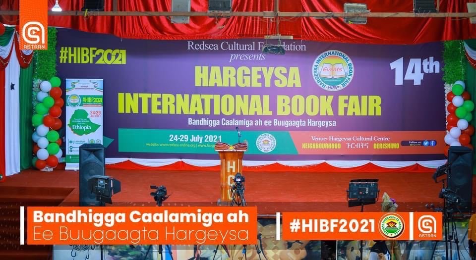 I have been invited to attend the Hargeisa International Book Festival this year - virtually.

Inshallah, I will attend as many sessions as I can.

Well done @JamaMusse Hargeisa Cultural Centre

#HIBF2021