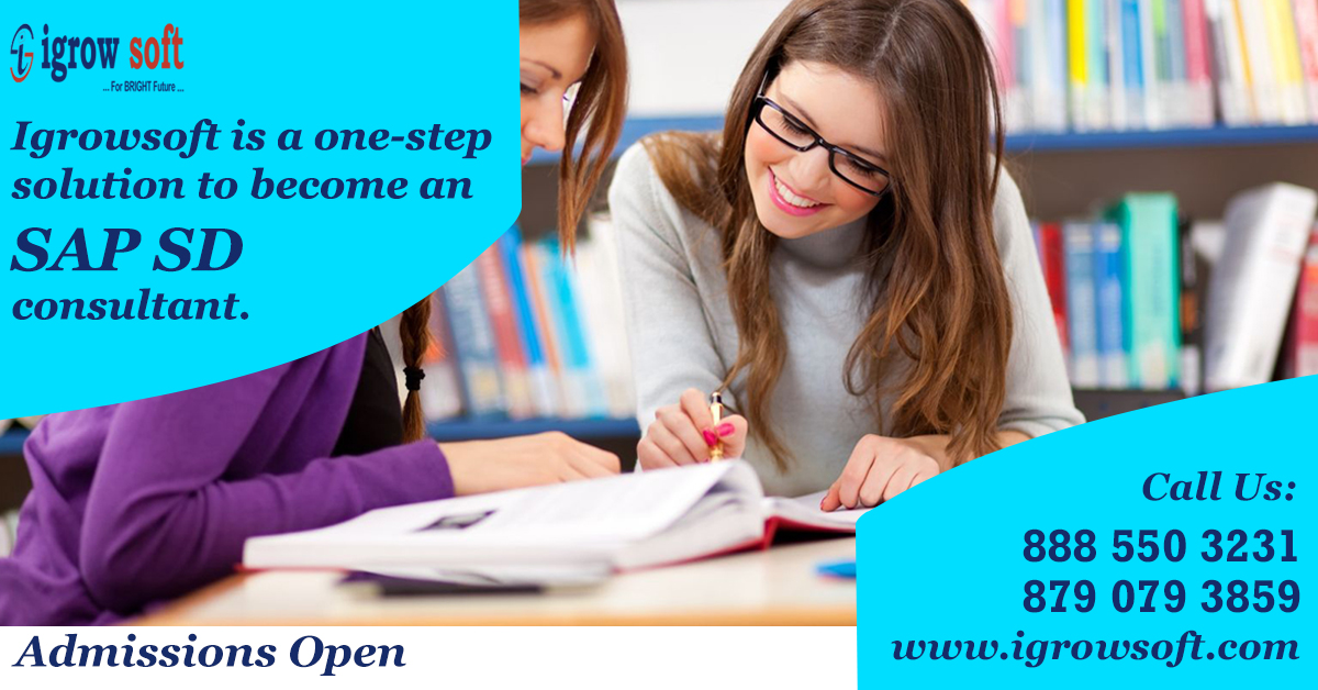 igrowsoftindia's tweet image. Igrowsoft is the one-step solution to become a SAP SD Consultants
For any query contact us
8885503231 | 8790793859
igrowsoft.com/sap-sd-trainin…
#sapsdtraininginhyderabad
#bestsapsdtraininginstituteinhyderabad
#sapsdonlinetraining
#sapsd #sapfreedemo #sapsdcourse #saponlinetraining
