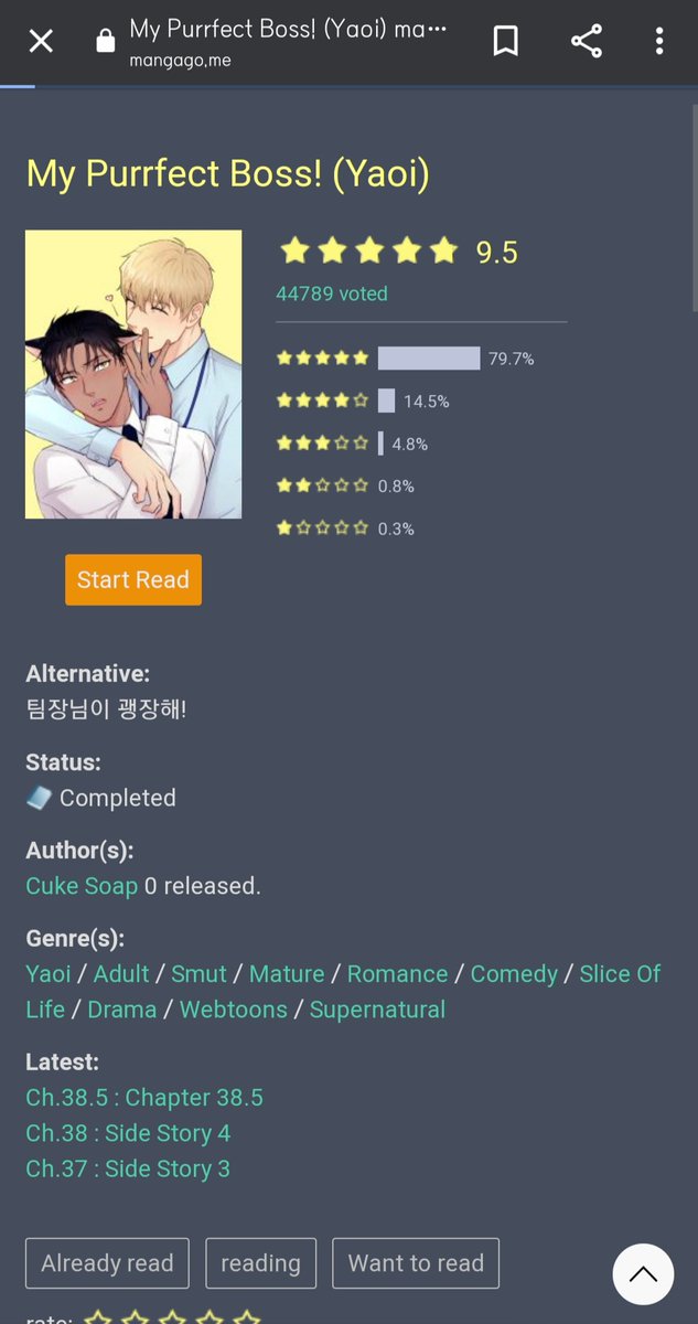 cuke_soap's tweet photo. I also don't want my webtoons to be on "mangago". please help me Please request deletion. https://t.co/WozHBxMWVF