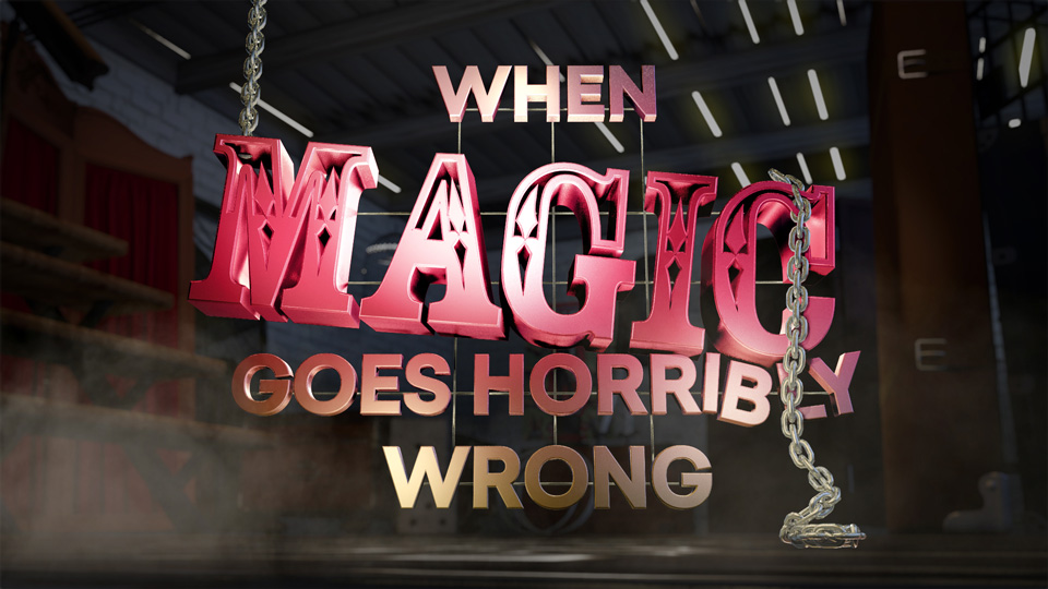 When Magic Goes Horribly Wrong narrated by <a href="/martindaniels99/">Martin Daniels</a> airs tonight at 10.50pm on <a href="/channel5_tv/">Channel 5</a> <a href="/peteheat/">Pete Heat</a> <a href="/JamesMoreMagic/">James More</a> <a href="/EdwardHilsum/">Edward Hilsum</a> <a href="/raniprice/">rani price</a> <a href="/iamwillbest/">Will Best</a> <a href="/ItsBenHart/">Ben Hart</a> <a href="/OrtisDeley/">.</a> <a href="/missjanetellis/">janet ellis</a> <a href="/archiemanners/">Archie Manners</a> <a href="/RobynRichford/">Robyn Richford</a> <a href="/bigcox/">Chris Cox</a> <a href="/LaurenLayfield/">Lauren Layfield</a> <a href="/DaveBensonPhill/">Dave Benson Phillips</a>