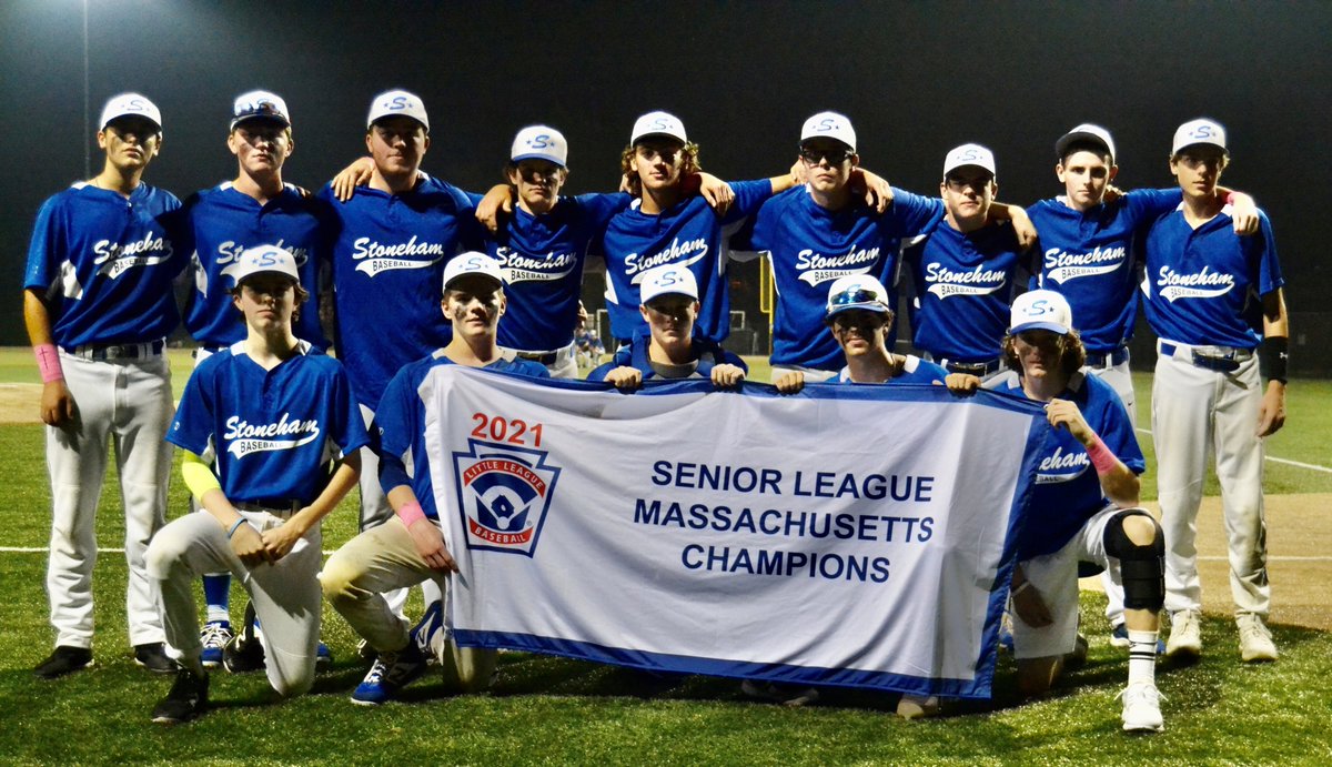 Congratulations to <a href="/StonehamLL/">Stoneham Baseball</a> for capturing the Little League Senior Baseball State championship.  After going undefeated (again) on their path to their 3rd straight State title!!!