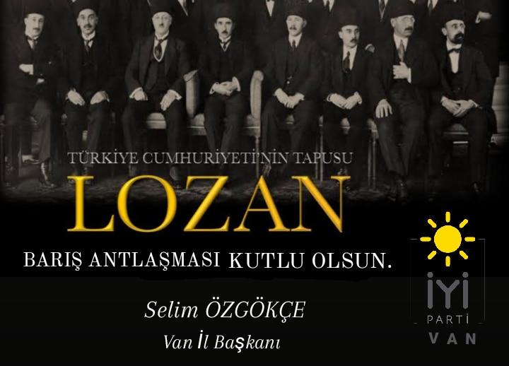 Egemenliğimizin nişanesi #LozanBarışAntlaşması'nın yıl dönümünde;
Bizlere barışın yanında büyük bir zafer kazandıran,
Cumhuriyetimizin varlığını dünyaya ilan eden,
Gazi Mustafa Kemal Atatürk’ü ve istiklal mücadelemizin tüm kahramanlarını saygı, rahmet ve minnetle anıyoruz. ☀️