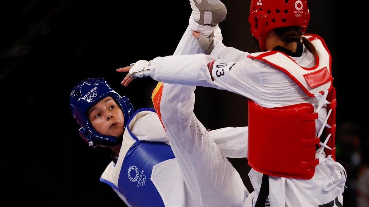 tjcope's tweet photo. 🥈 ÚLTIMA HORA | Adriana Cerezo medalla de plata en Taekwondo

🇪🇸 La española ha conseguido la medalla en la categoría de -49 kilos 

🔝 Lo ha logrado a sus 17 años 

💪🏼 ¡Enhorabuena, @ACerezoPodium!

#LosJuegosEnCOPE #Tokyo2020 https://t.co/WnVmujjX0y