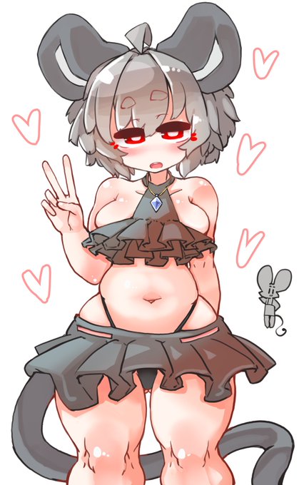 たつさん描かれていた水着ナズが素晴らしかったので… 