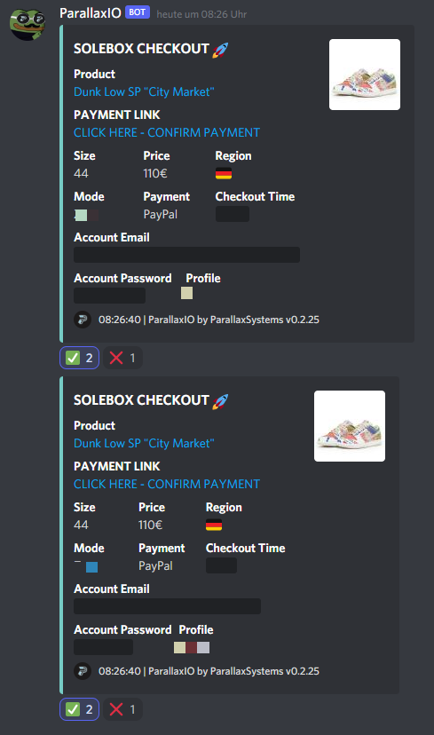 sneakzbeast's tweet image. @Parallax_AIO X @BestProxies_ G.O.A.T🙏@ParallaxSuccess